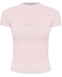 Alexander Wang - Knit Logo Baby Tee - Lyst