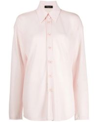 Fabiana Filippi - Fine-Knit Semi-Sheer Shirt - Lyst