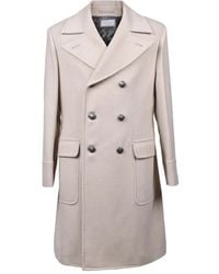Brunello Cucinelli - Double-Breasted Cashmere Coat - Lyst
