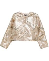 Susanne Bommer - Metallic Jacquard Jacket - Lyst