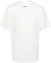 Jil Sander - ロゴ Tスカート - Lyst