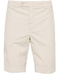 Hackett - Mid-Rise Twill Chino Shorts - Lyst