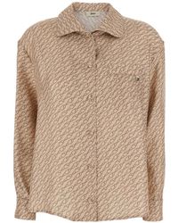 Herno - Camicia Con Stampa - Lyst