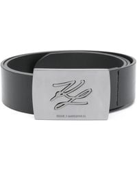 Karl Lagerfeld - Klassischer Gürtel - Lyst