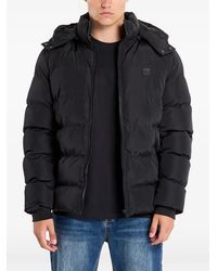 Urban Classics - Logo-Patch Padded Jacket - Lyst