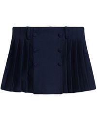 Ami Paris - プリーツ ミニスカート - Lyst