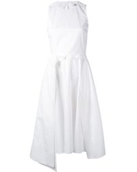 Chalayan Layered A-line Sleeveless Dress - Wit