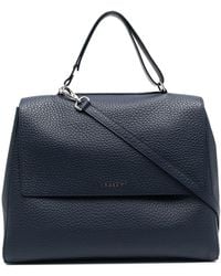 Orciani - Logo Top-handle Tote Bag - Lyst