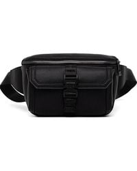 ARMANI EXCHANGE - Pebbled Buckle-Fastening Belt Bag - Lyst
