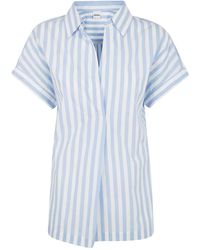 Aspesi - Shirt Neck Top - Lyst