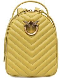 Pinko - Love Birds キルティング バックパック - Lyst