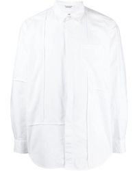 Engineered Garments - Combo Cotton Shirt - Lyst