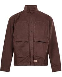 RANRA - Button-Up Funnel-Neck Coat - Lyst