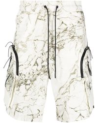 A_COLD_WALL* - Short De Sport À Imprimé Marbré - Lyst