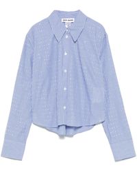 DKNY - Gestreept Blouse - Lyst