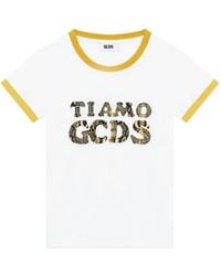 Gcds - Logo-Detail T-Shirt - Lyst
