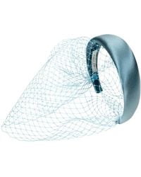 Jennifer Behr - Kate Silk-Satin Voilette Headband - Lyst