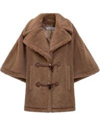 Max Mara - Shearling Coat - Lyst