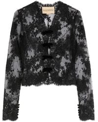 Valentino Garavani - Top Con Inserti - Lyst