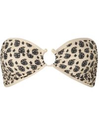 Johanna Ortiz - Seawaters Paisley-Print Bikini Top - Lyst