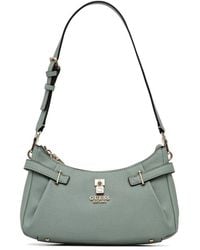 Guess - Yesba Buckle-Detail Shoulder Bag - Lyst