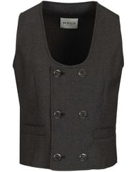 DURAZZI MILANO - Double-Breasted Waistcoat - Lyst