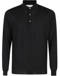 FILIPPO DE LAURENTIIS - Long-Sleeve Polo Shirt - Lyst