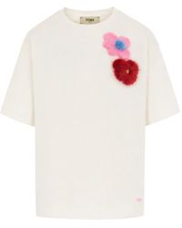 Fendi - Sunny Side Flowers T-Shirt - Lyst