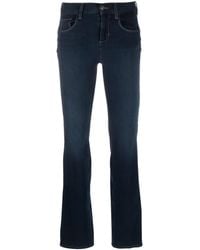 Liu Jo - Mid-Rise Bootcut Jeans - Lyst