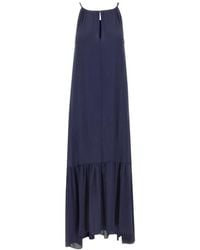 Kaos - Ruffled-Hem Sleeveless Dress - Lyst