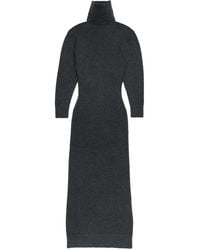 Ami Paris - Vestido largo con coderas - Lyst