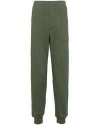 McQueen - Slim-Fit Cotton Track Pants - Lyst
