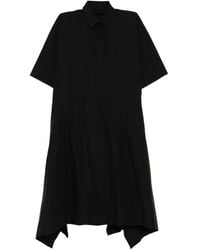 JNBY - Asymmetric Hem Short-Sleeved Dress - Lyst