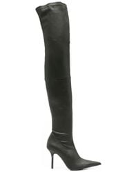 Patrizia Pepe - Stretch-Nappa Over-The-Knee Boots - Lyst