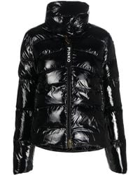 Pinko - High-shine Quilted Jacket - Lyst
