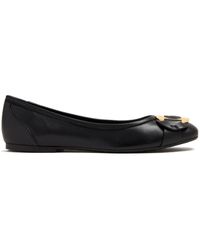 See By Chloé - Leather Ballerina Shoes - Lyst