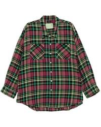 R13 - Shirt Plaid - Lyst