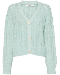 B+ AB - Cardigan Mit Zopfmuster - Lyst