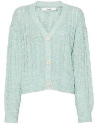 B+ AB - Cable Knit Cardigan - Lyst