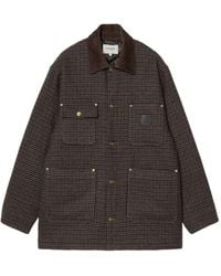 Carhartt - Manteau À Col En Velours Côtelé - Lyst