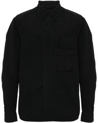 C.P. Company - Classic-collar Garment-dyed Shirt - Lyst