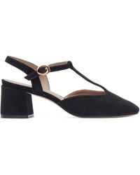 Bernardo - 50Mm T-Strap Block-Heel Pumps - Lyst