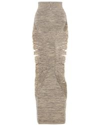 Rick Owens - Pillar マキシスカート - Lyst