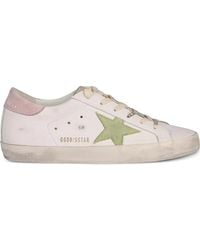 Golden Goose - Suede Star Super Star Trainers - Lyst