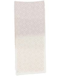 Loewe - Anagram Wool Scarf - Lyst