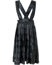 COMME DES GARÇON BLACK - Filip Pagowski Print Midi Dress - Lyst