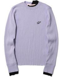 BAPY BY *A BATHING APE® - Gerippter Pullover mit Sternverzierung - Lyst