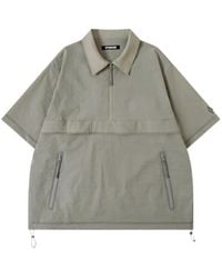 Spoonyard - Half-Zip Short-Sleeve Polo Shirt - Lyst