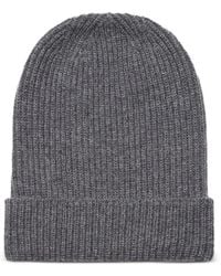 The Elder Statesman - Statesman Ribbed Beanie - Lyst