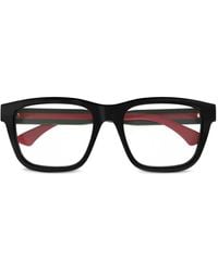 Gucci - Lunettes De Vue À Monture Carrée - Lyst